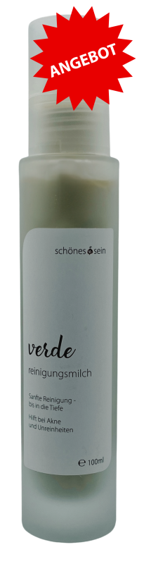 schönes sein - verde reinigungsmilch
